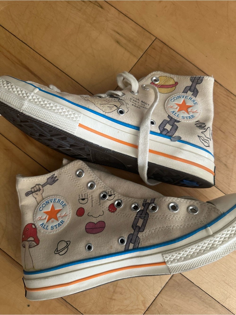 Converse Chuck 70 x Tyler the Creator x Foot Locker collab Artist Series.